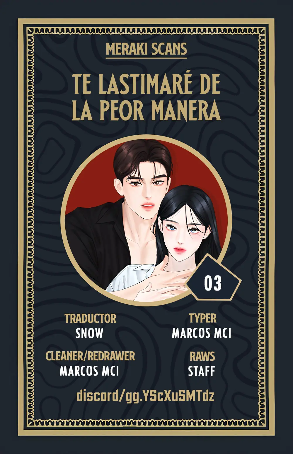 Te mostraré mi lado más retorcido capítulo 3, página 1