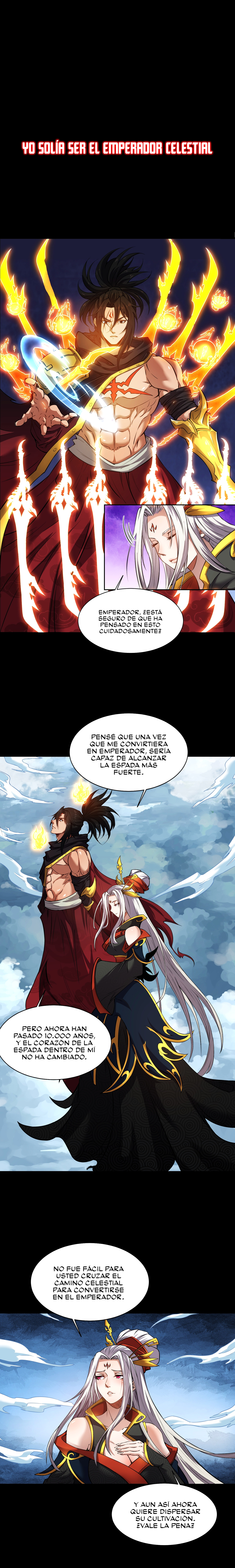 Tengo una espada que puede cortar el cielo y la tierra capítulo 0, página 2