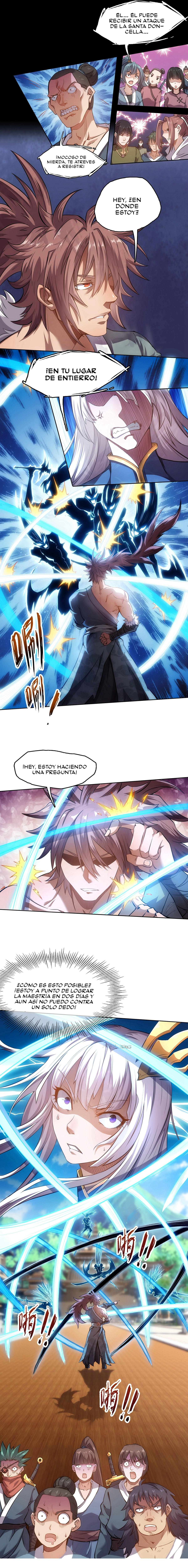 Tengo una espada que puede cortar el cielo y la tierra capítulo 1, página 9
