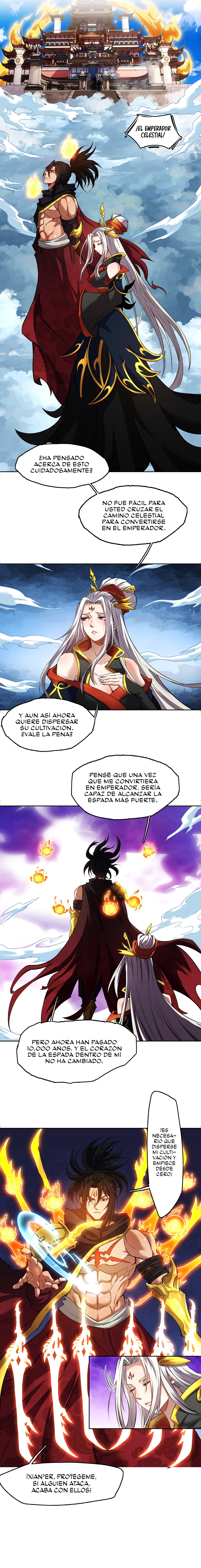 Tengo una espada que puede cortar el cielo y la tierra capítulo 2, página 4
