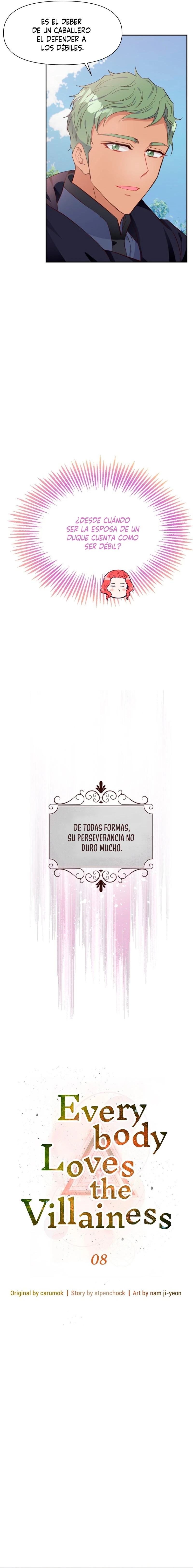 Todos aman a la villana capítulo 8, página 9