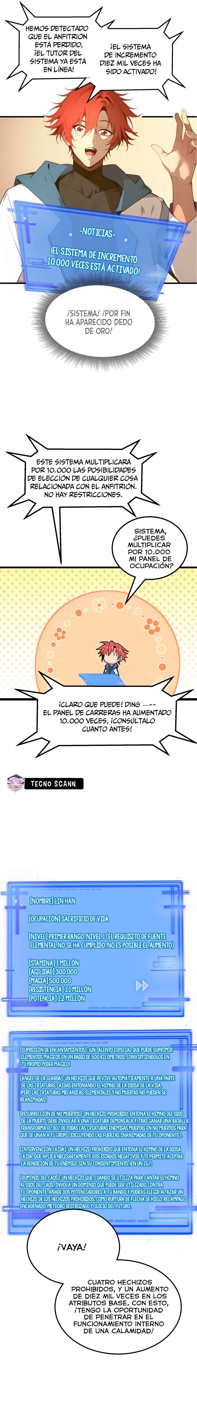 Transferencia universal: Todas mis habilidades son hechizos prohibidos capítulo 1, página 11