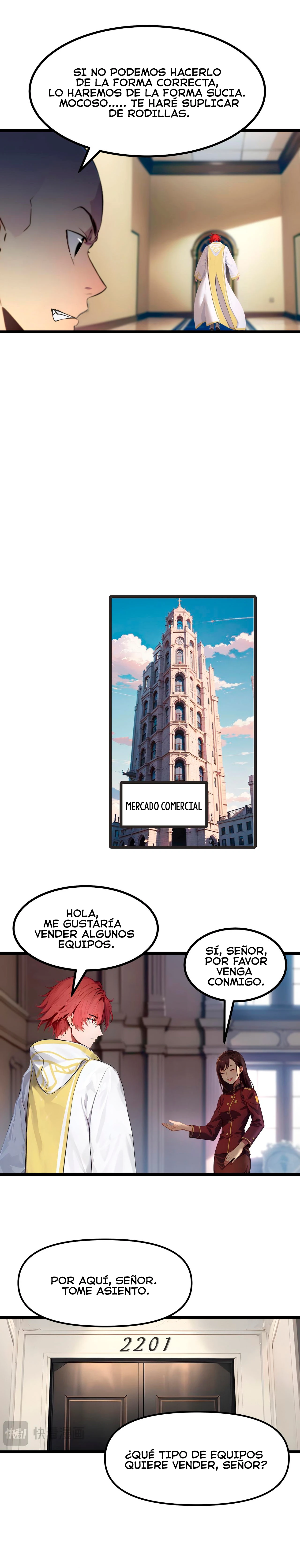 Transferencia universal: Todas mis habilidades son hechizos prohibidos capítulo 5, página 4
