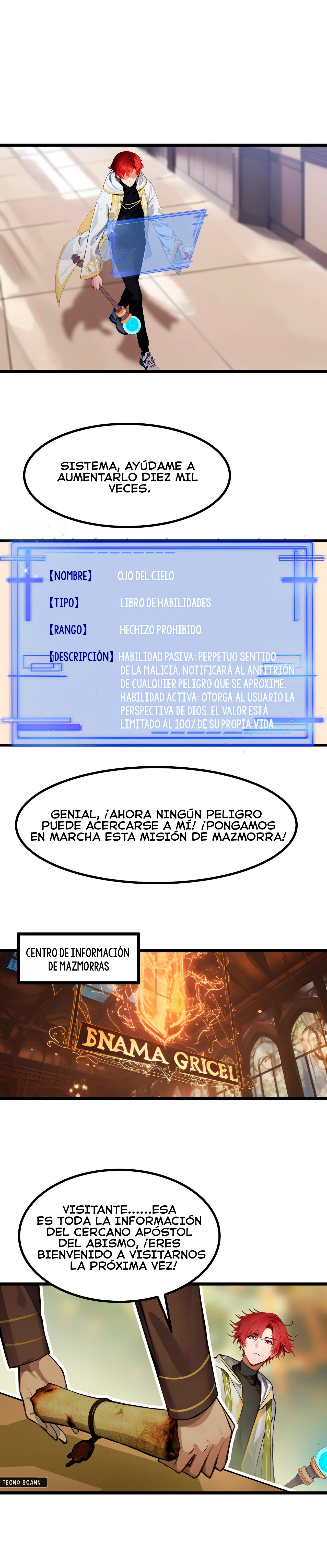 Transferencia universal: Todas mis habilidades son hechizos prohibidos capítulo 5, página 8