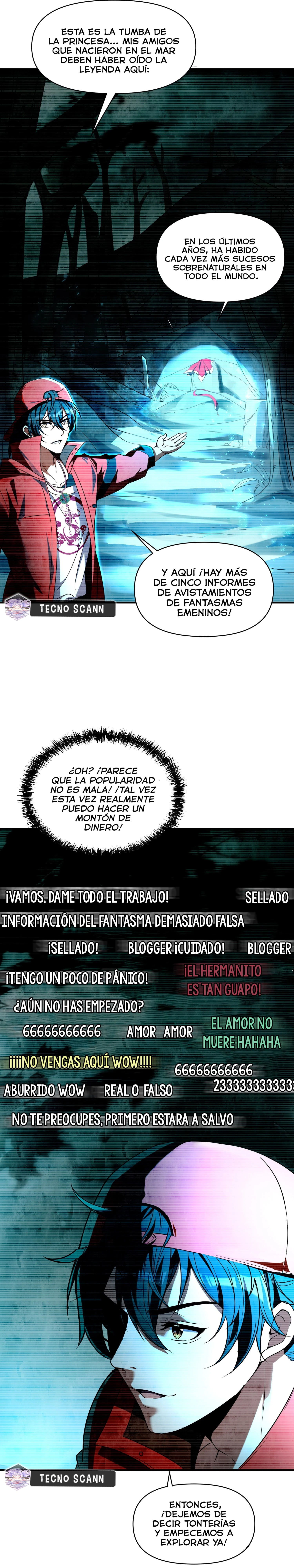 Transmitiendo en directo, le propuse matrimonio a una mujer fantasma, ¿y ella dijo que sí? capítulo 1, página 19