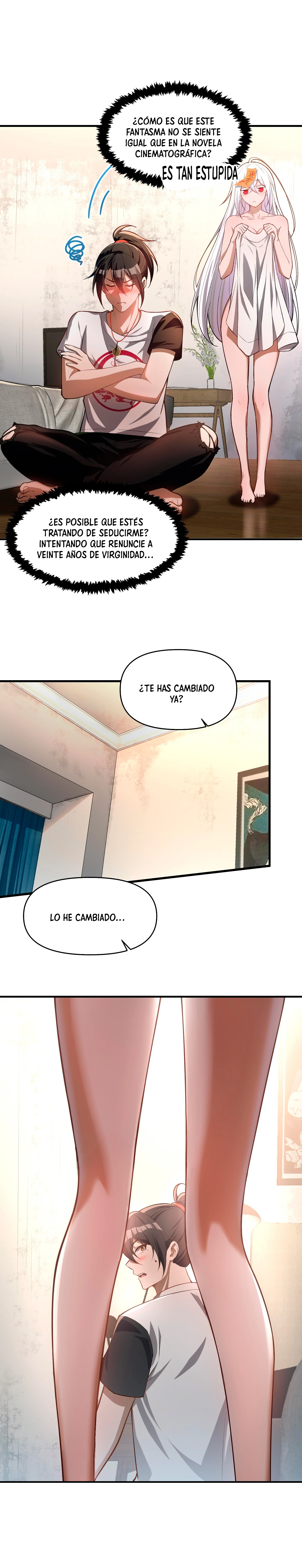 Transmitiendo en directo, le propuse matrimonio a una mujer fantasma, ¿y ella dijo que sí? capítulo 5, página 3