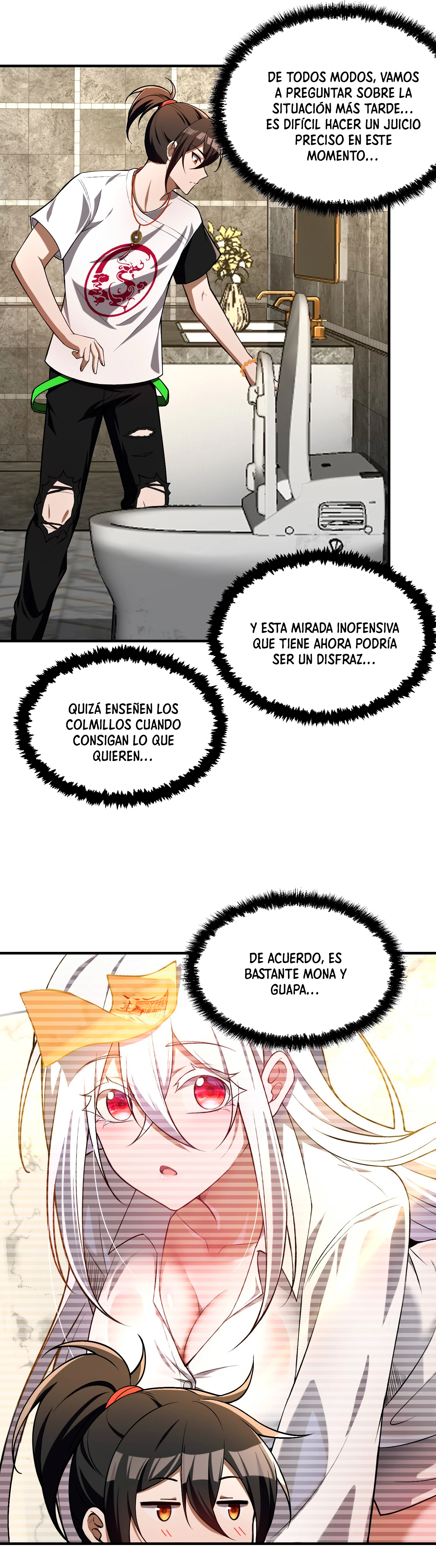 Transmitiendo en directo, le propuse matrimonio a una mujer fantasma, ¿y ella dijo que sí? capítulo 5, página 23