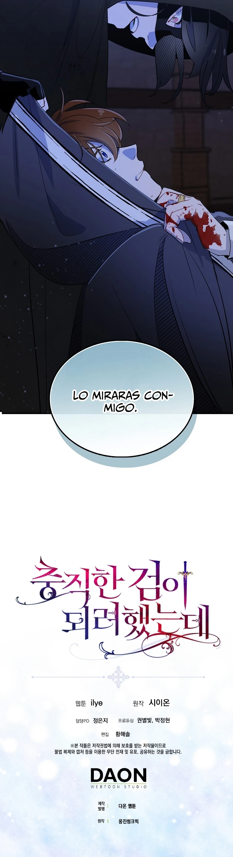 Trate De Ser Una Espada Fiel capítulo 5, página 29