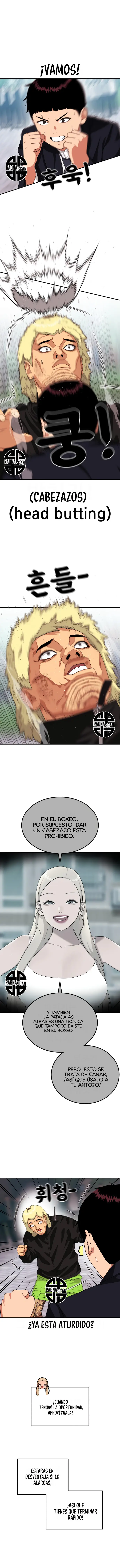 Tutorial de como luchar de primer grado capítulo 57, página 9