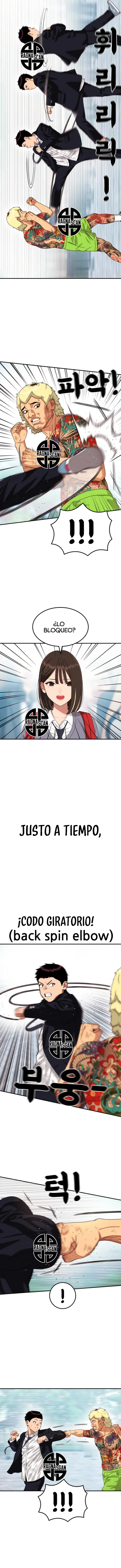 Tutorial de como luchar de primer grado capítulo 58, página 7
