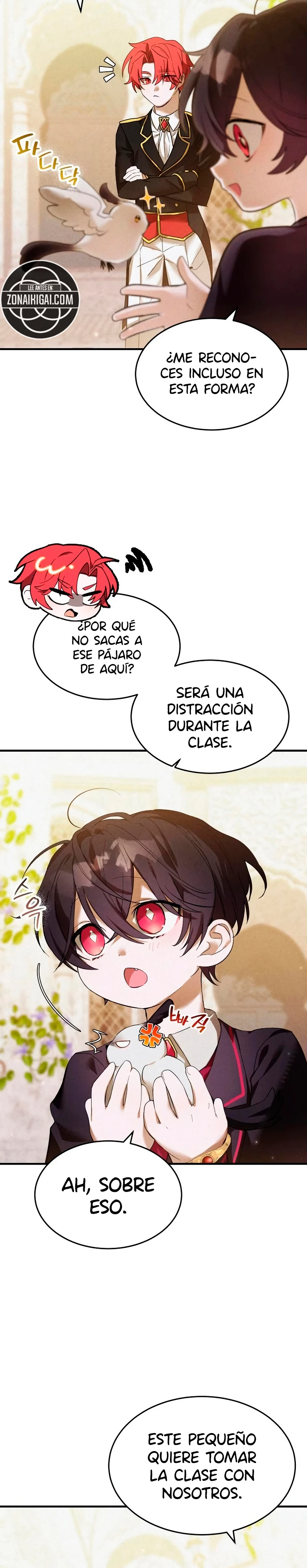 Un Día, Me Convertí En Un Polluelo Recién Nacido capítulo 14, página 4