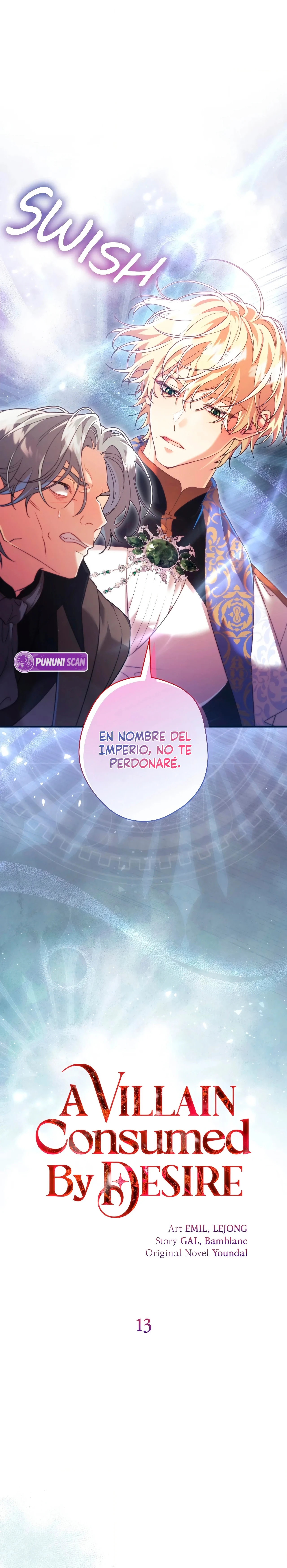 Un villano consumido por el deseo capítulo 13, página 14