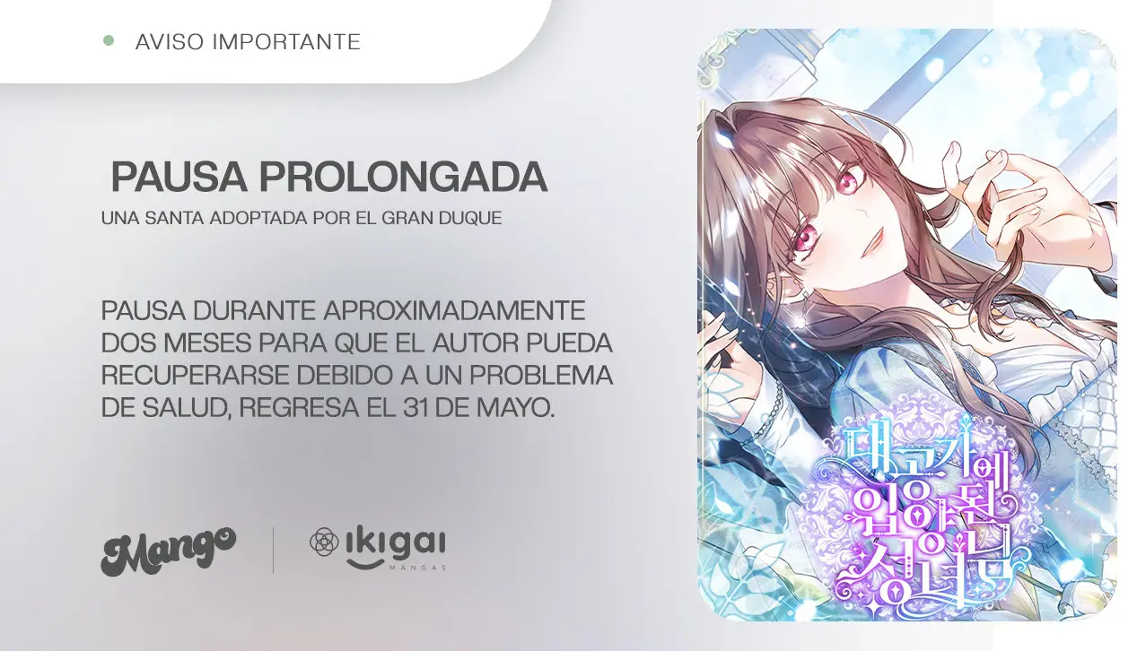 Una Santa Adoptada Por El Gran Duque capítulo 87.1, página 1