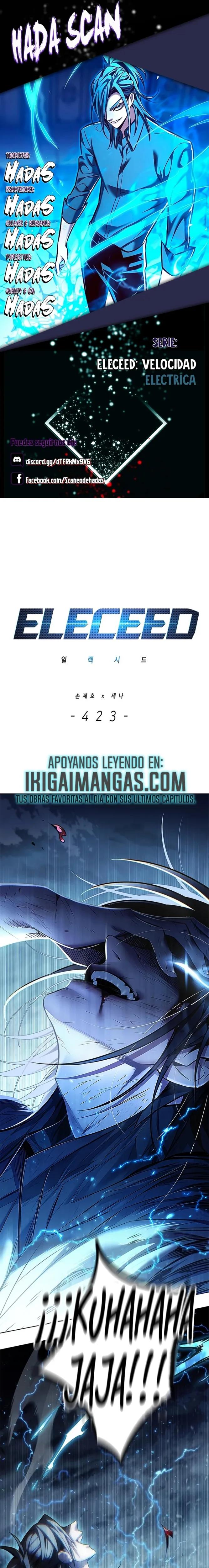 Velocidad Eléctrica capítulo 423, página 1