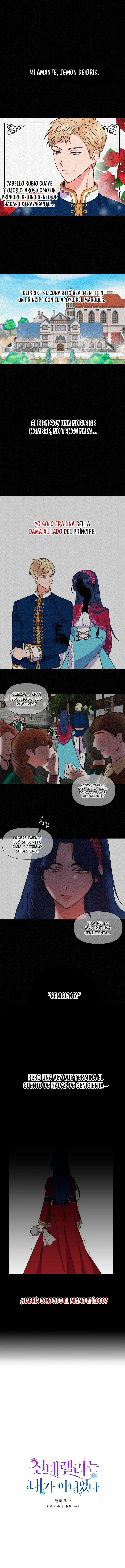 Yo No Era Cenicienta capítulo 1, página 1