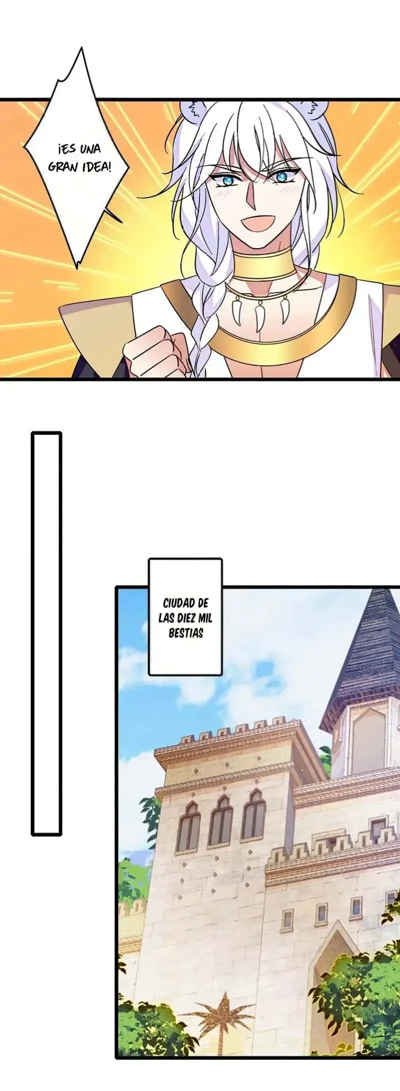 El lindo mundo de las bestias capítulo 534, página 17