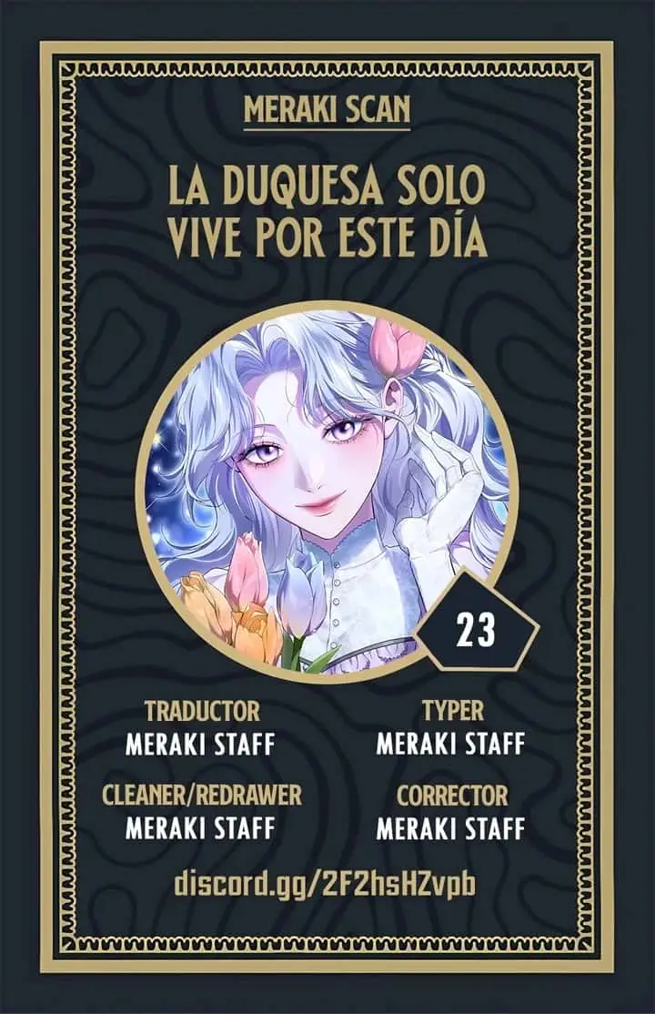 La Duquesa vive sólo para este día capítulo 23, página 1