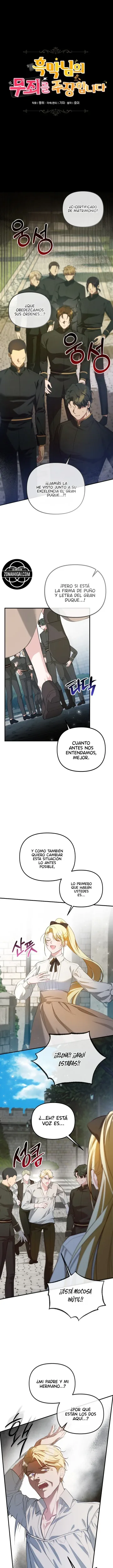 Afirmo la inocencia del Mago Negro capítulo 3, página 1