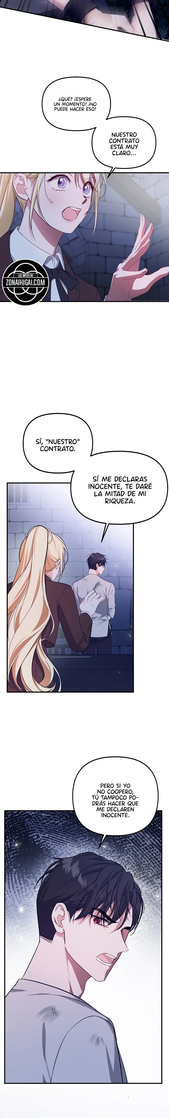 Afirmo la inocencia del Mago Negro capítulo 4, página 6