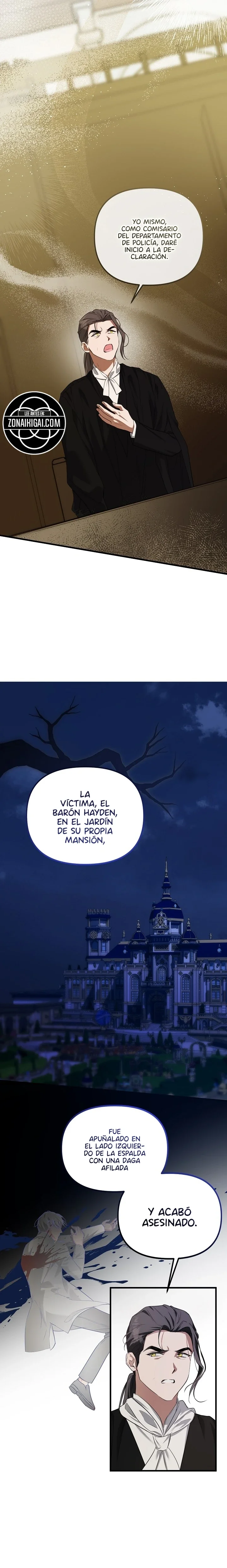 Afirmo la inocencia del Mago Negro capítulo 6, página 6