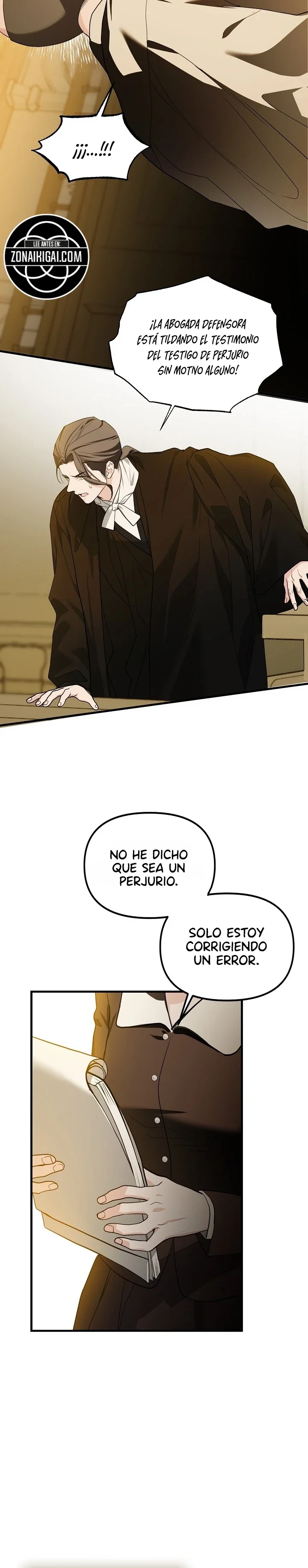 Afirmo la inocencia del Mago Negro capítulo 7, página 12