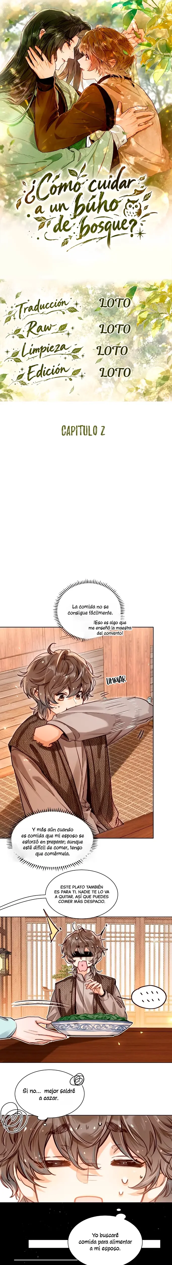 Como cuidar a un buho del bosque capítulo 2, página 1