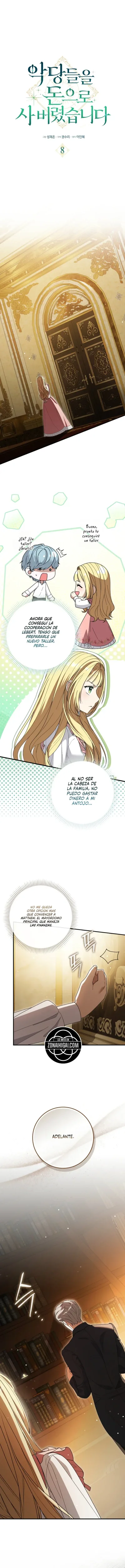 Compré A Los Villanos Con Dinero capítulo 8, página 2