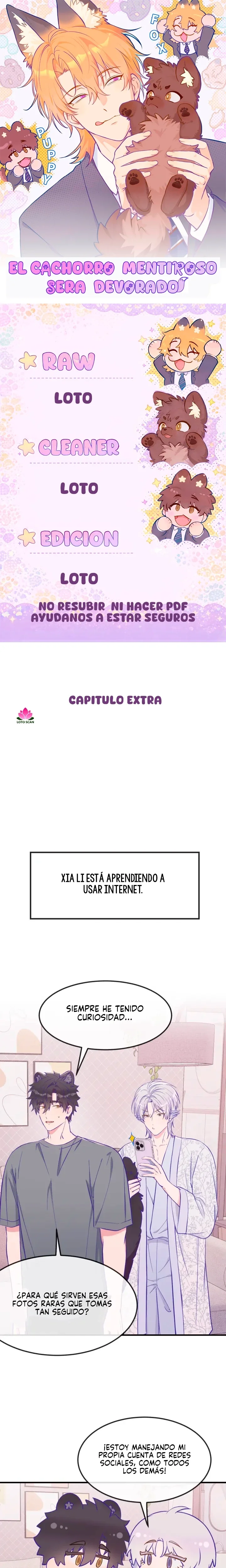 El cachorro mentiroso sera devorado capítulo 101.1, página 1