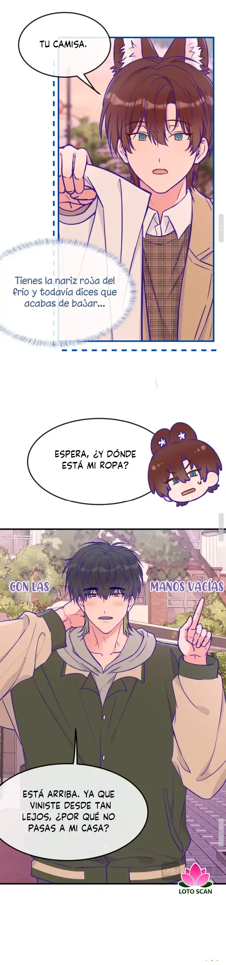 El cachorro mentiroso sera devorado capítulo 114, página 6