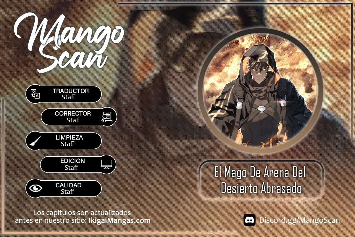 El Mago De Arena Del Desierto Abrasado capítulo 29, página 1