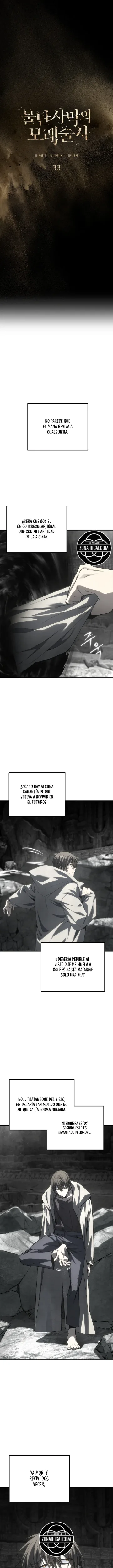 El Mago De Arena Del Desierto Abrasado capítulo 33, página 2