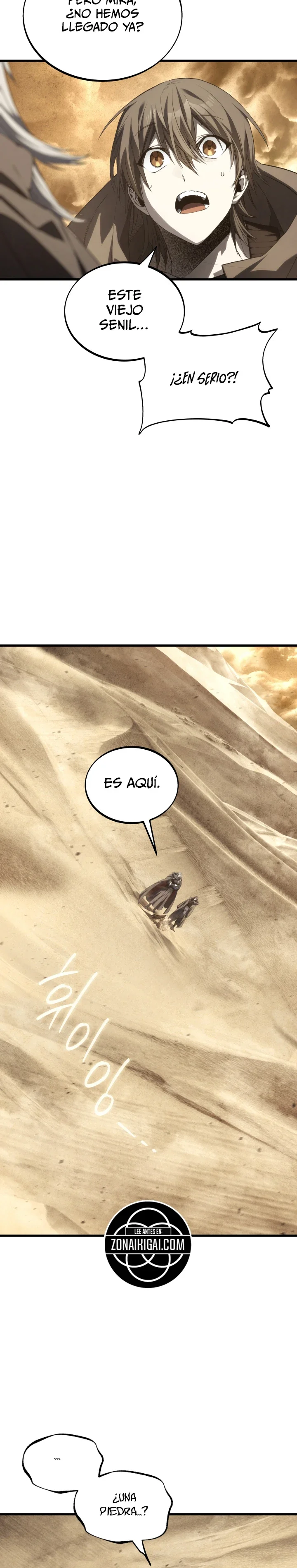 El Mago De Arena Del Desierto Abrasado capítulo 53, página 10