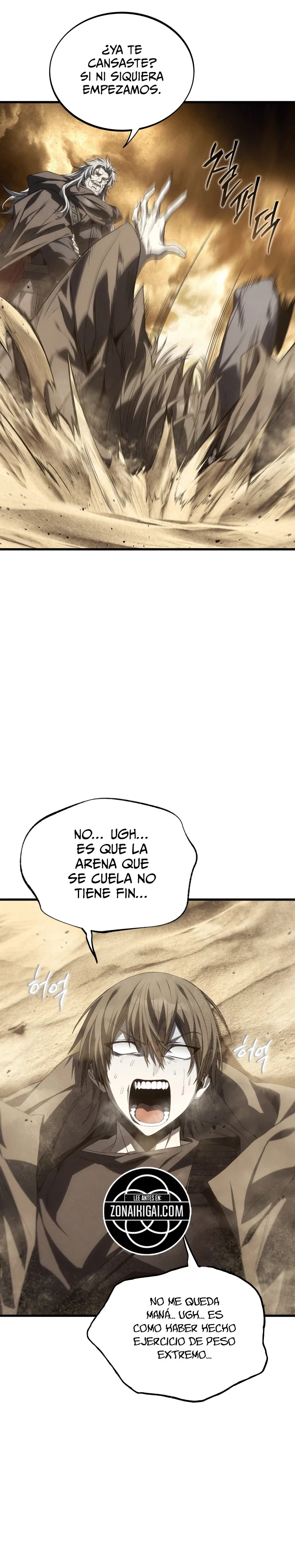 El Mago De Arena Del Desierto Abrasado capítulo 53, página 22