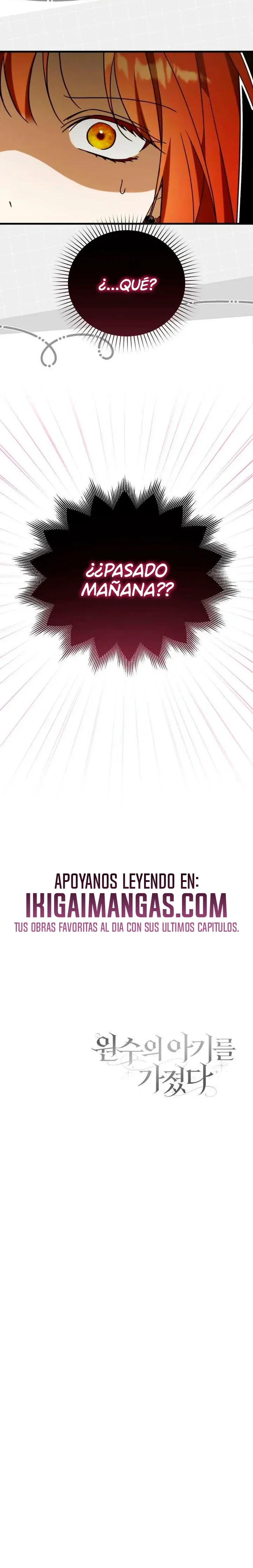Estoy esperando un hijo de mi enemigo capítulo 34, página 23