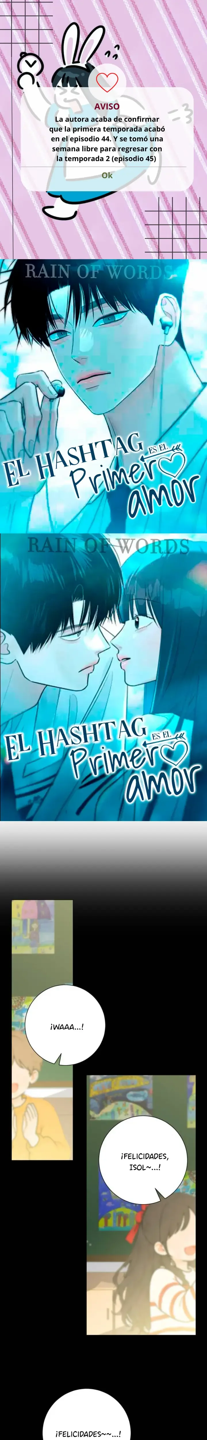 Hashtag Primer Amor capítulo 45, página 1