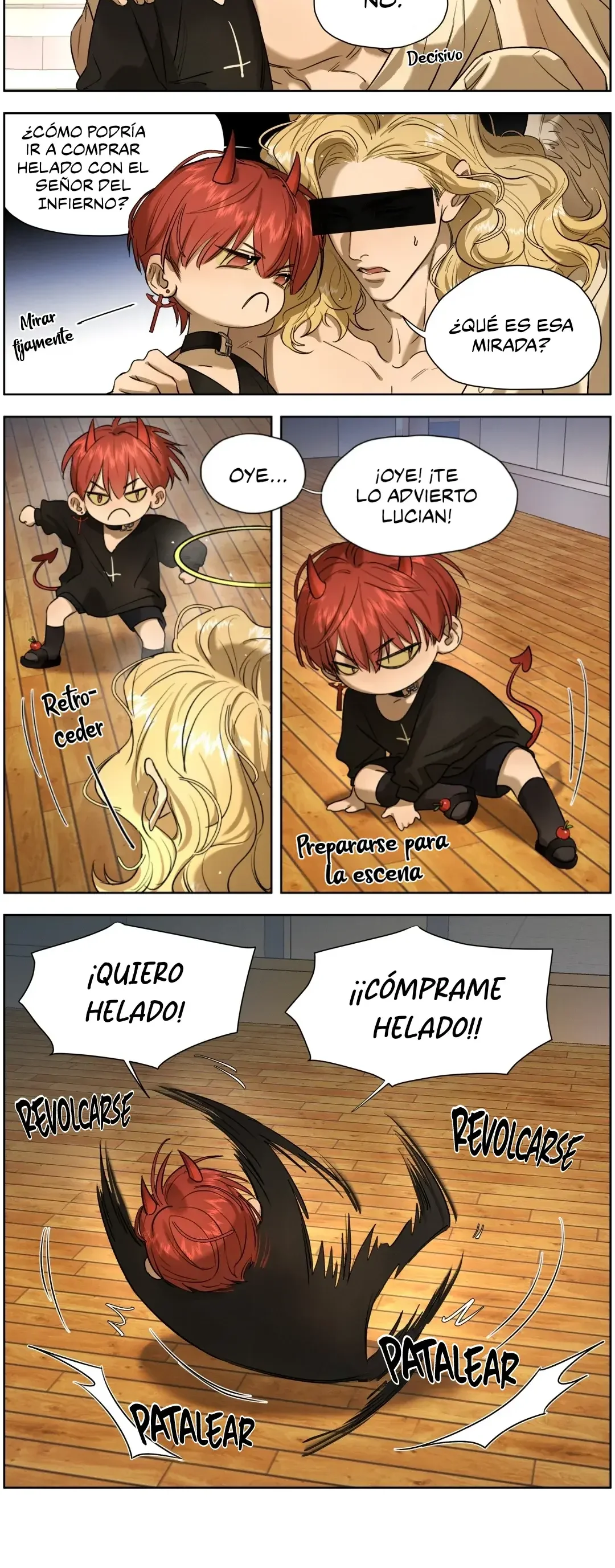Hell Intern capítulo 3.5, página 4