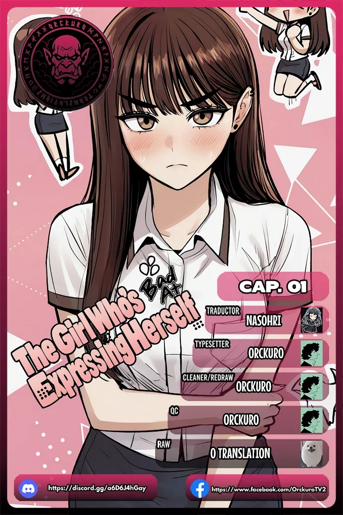 La Chica Que Es Mala Expresandose capítulo 1, página 1
