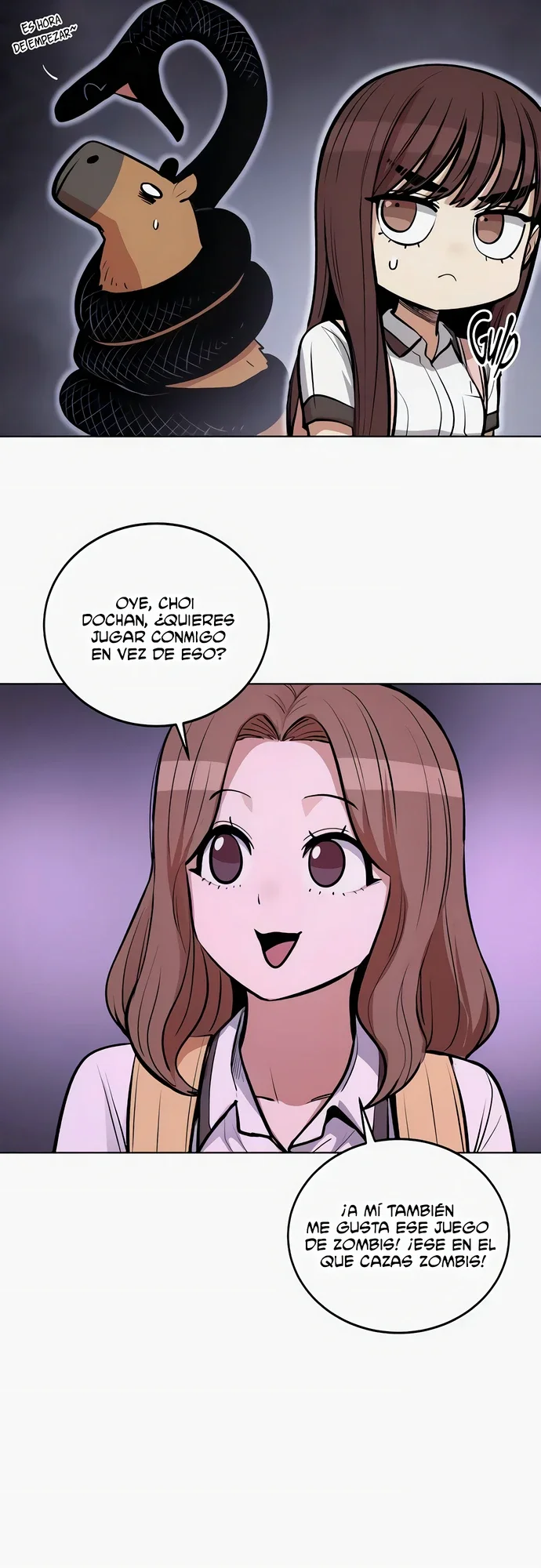 La Chica Que Es Mala Expresandose capítulo 3, página 5