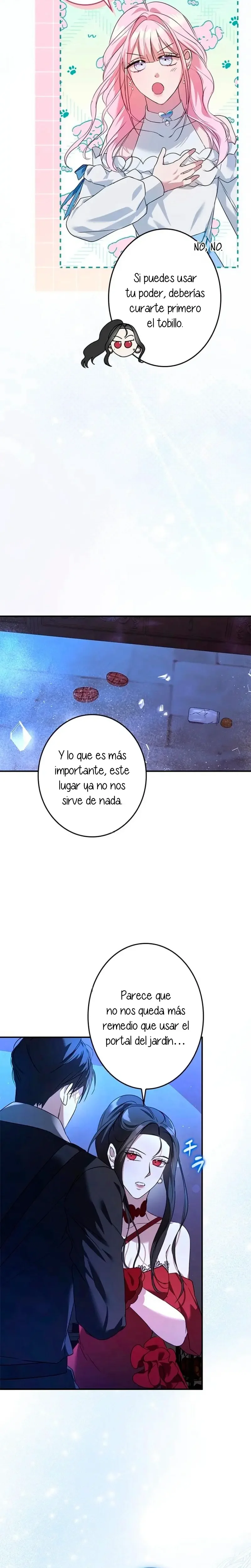 La oficinista que se convierte en villana al transmigrar y sobrevive al apocalipsis capítulo 11, página 6