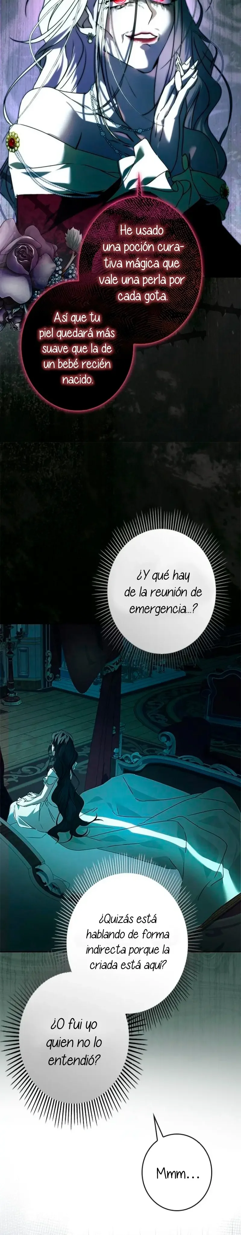 La oficinista que se convierte en villana al transmigrar y sobrevive al apocalipsis capítulo 20, página 16