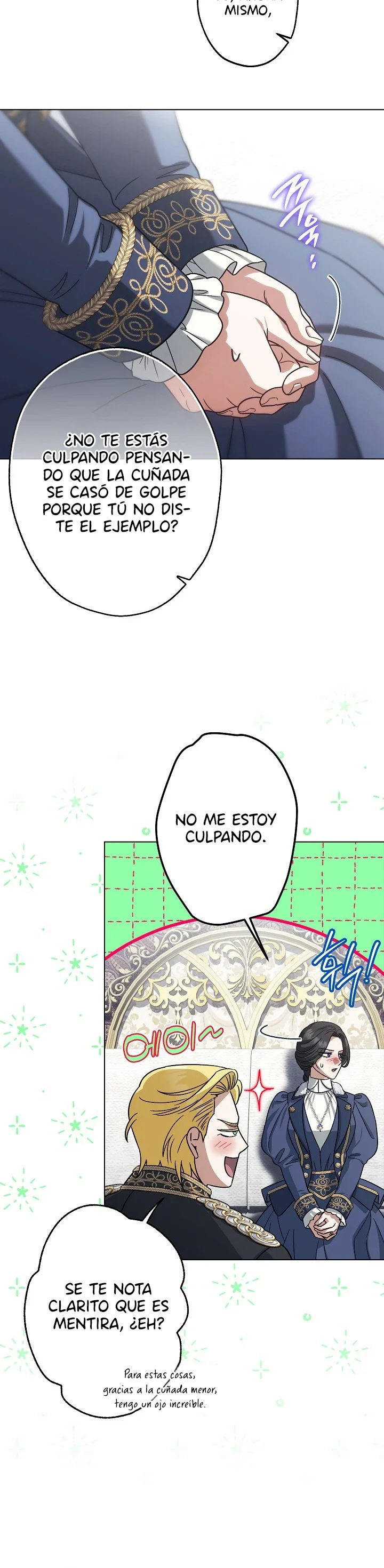 Me Convertí En La Cuñada Más Joven De Los Protagonistas Masculinos Del Arruinado Harén Inverso capítulo 80, página 25