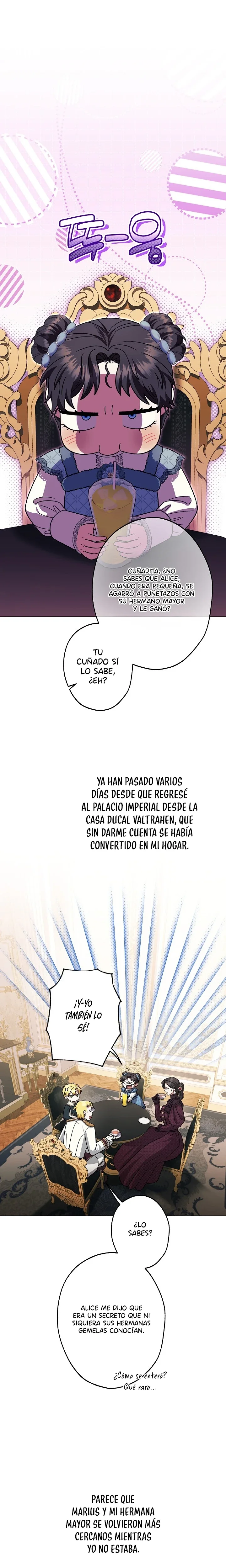 Me Convertí En La Cuñada Más Joven De Los Protagonistas Masculinos Del Arruinado Harén Inverso capítulo 84, página 2