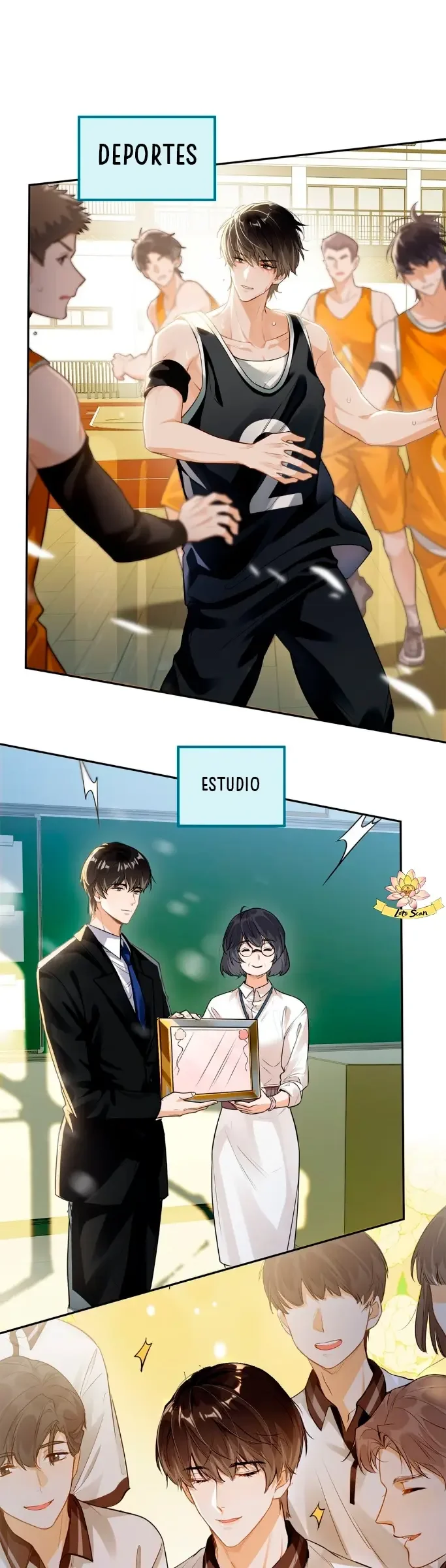 Me gustan tus feromonas con extracto de novela capítulo 0, página 3