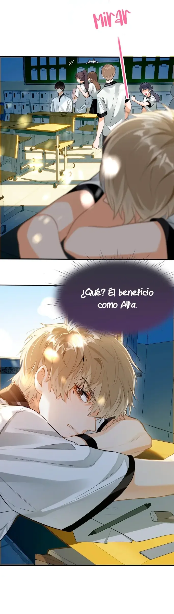 Me gustan tus feromonas con extracto de novela capítulo 0, página 6