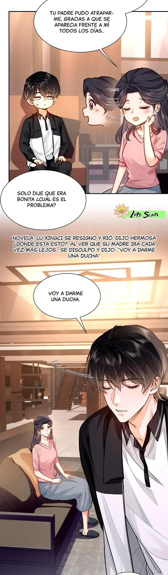 Me gustan tus feromonas con extracto de novela capítulo 15, página 3
