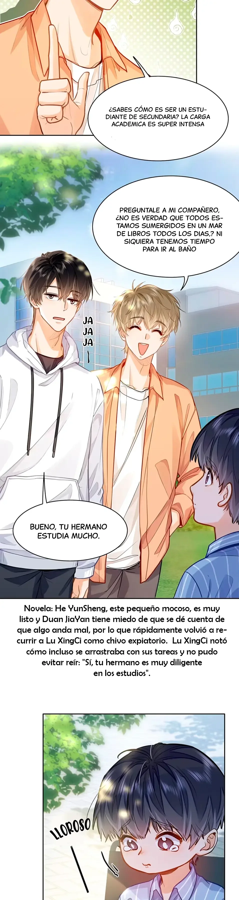 Me gustan tus feromonas con extracto de novela capítulo 16, página 3