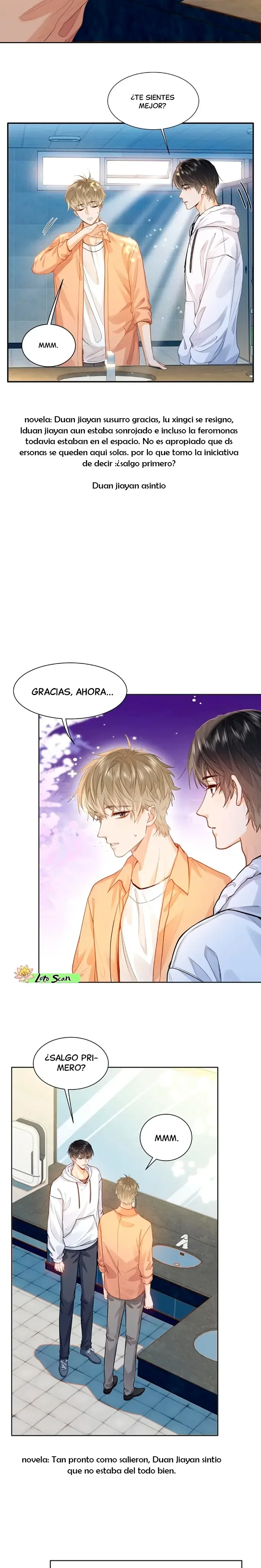 Me gustan tus feromonas con extracto de novela capítulo 18, página 3