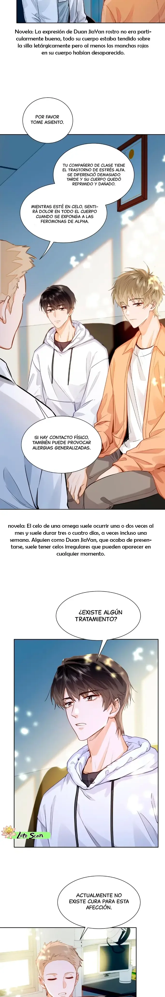 Me gustan tus feromonas con extracto de novela capítulo 19, página 2