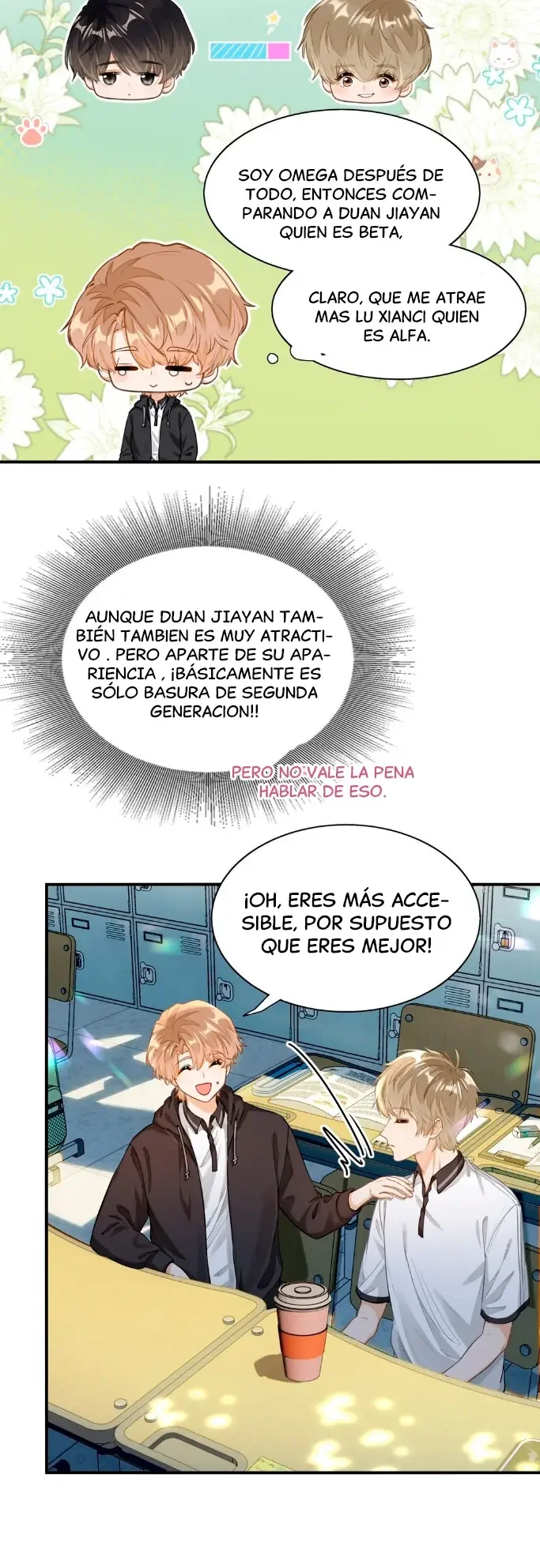 Me gustan tus feromonas con extracto de novela capítulo 2, página 6