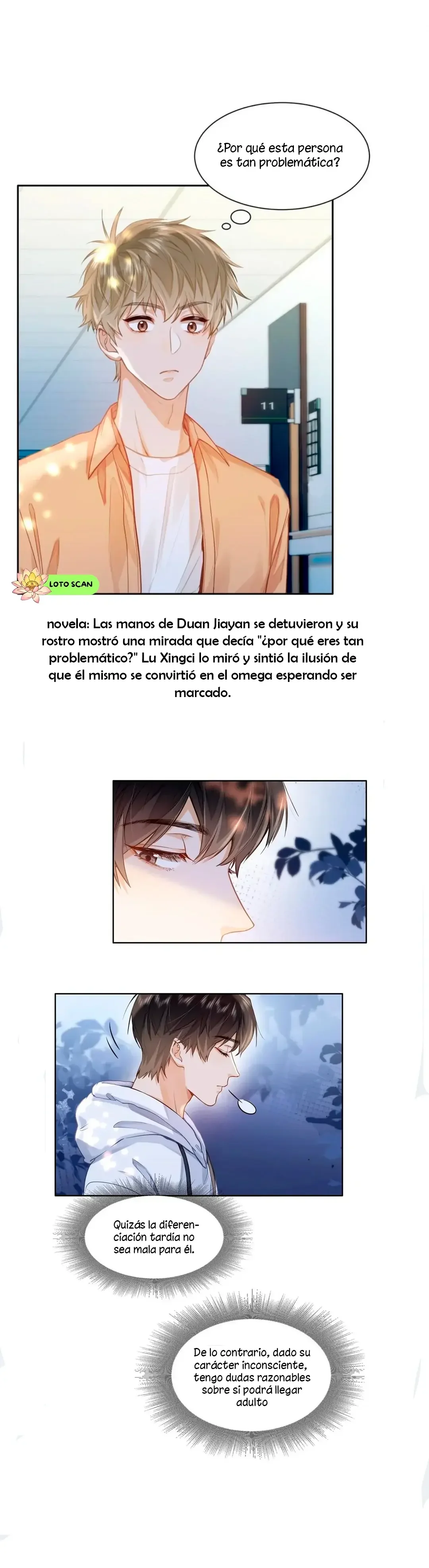 Me gustan tus feromonas con extracto de novela capítulo 20, página 3